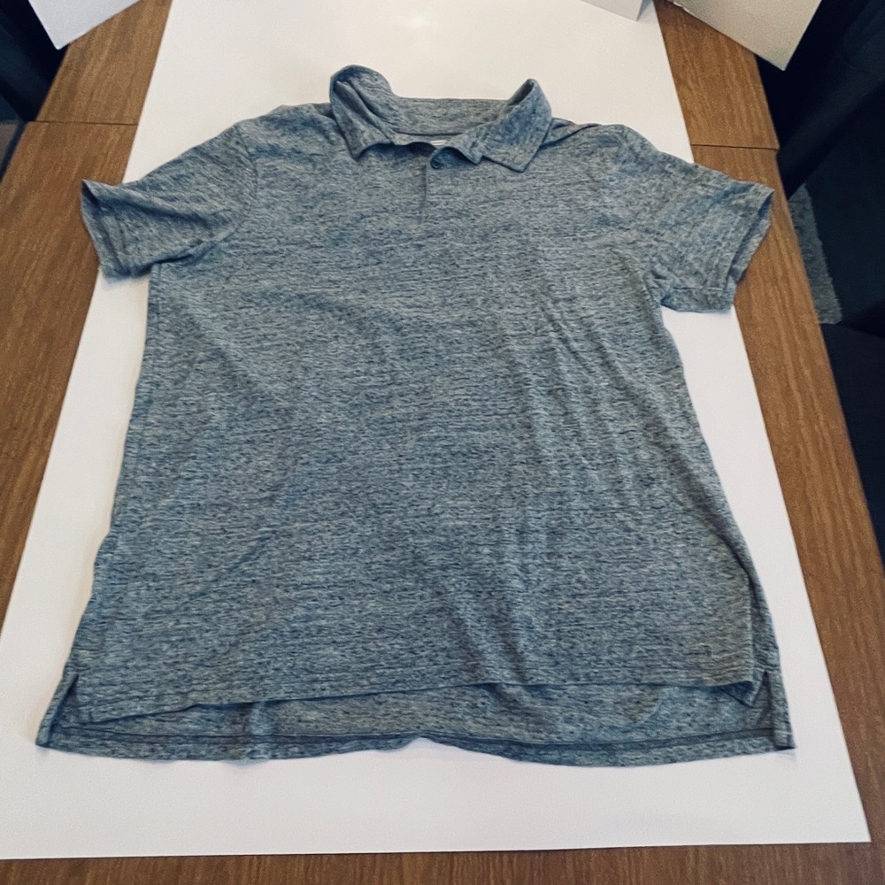 Old Navy Classic Heather Gray Polo Shirt XXL